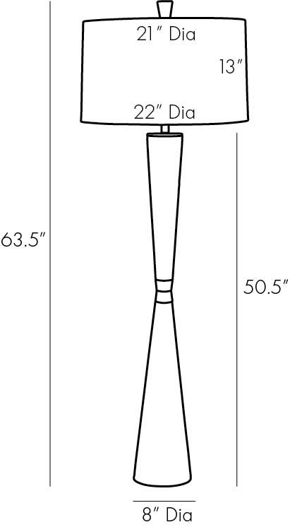 Торшер Arteriors GROM FLOOR LAMP в Воронеже