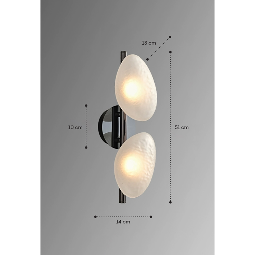 Бра LINDIS FROST LONG WALL 2 лампы Молочное стекло  в Воронеже