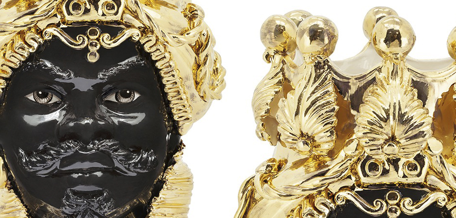 Ваза VASE MORO MAN BIG DREAMS gold Ваза VASE MORO MAN BIG DREAMS gold - Loft-Concept в Воронеже