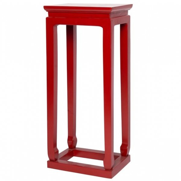 Приставной столик Chinese Side Table Red Красный в Воронеже | Loft Concept 