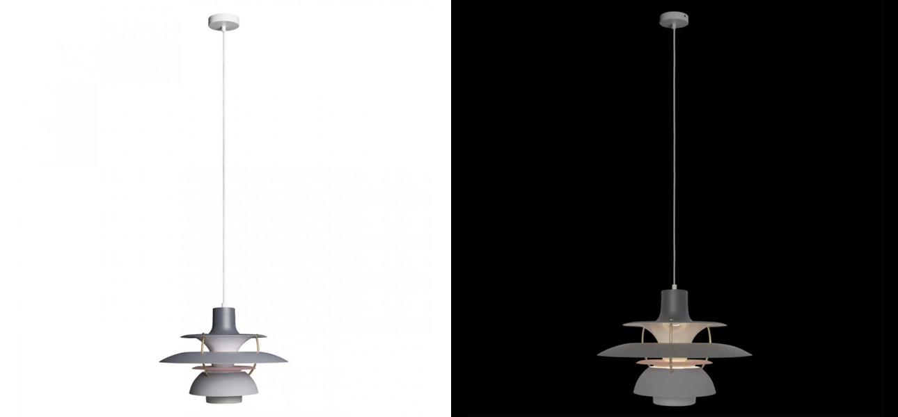 Серый Подвесной Светильник Louis Poulsen PH 5 Poul Henningsen Grey - фото №2