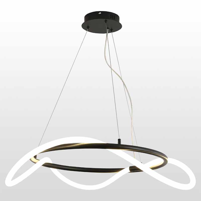 Люстра Luke Lampco Tracer Chandelier Black 60 Белый Черный в Воронеже | Loft Concept 