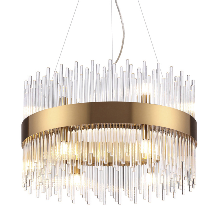 Люстра Nembus Chandelier Gold Circle Бронза в Воронеже | Loft Concept 