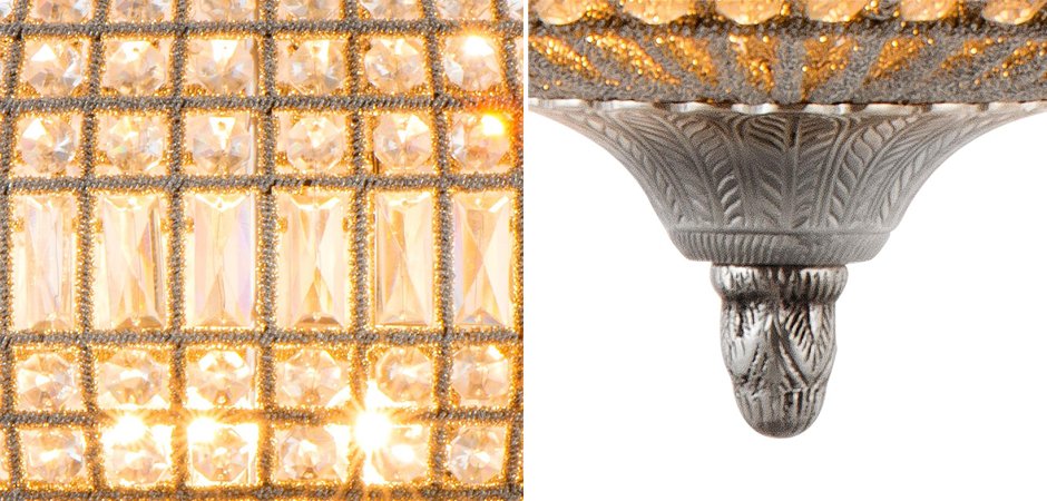 Люстра Chandelier Kasbah Oval L Nickel - Loft-Concept в Воронеже