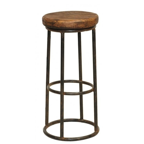 Барный стул Industrial Rust London Bar Stool Коричневый в Воронеже | Loft Concept 