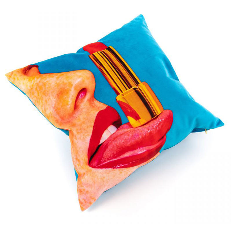 Подушка Seletti Cushion Tongue Мульти в Воронеже | Loft Concept 