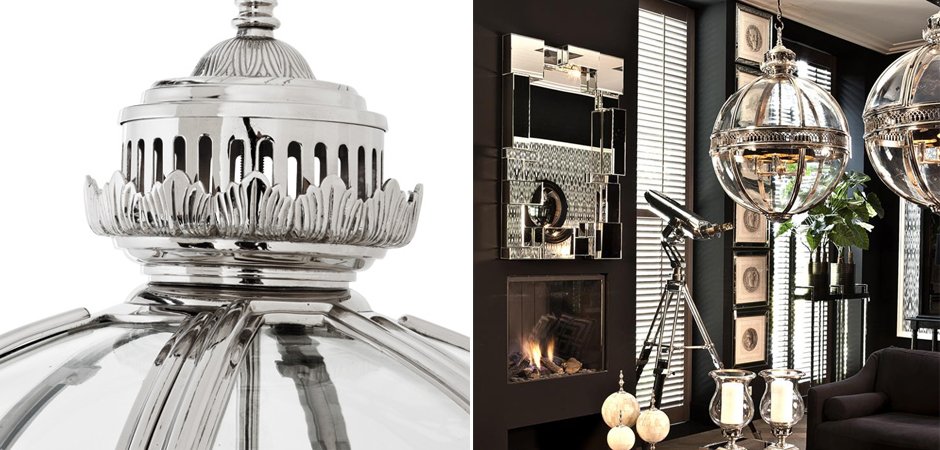 Люстра Lantern Residential Nickel L - Loft-Concept в Воронеже