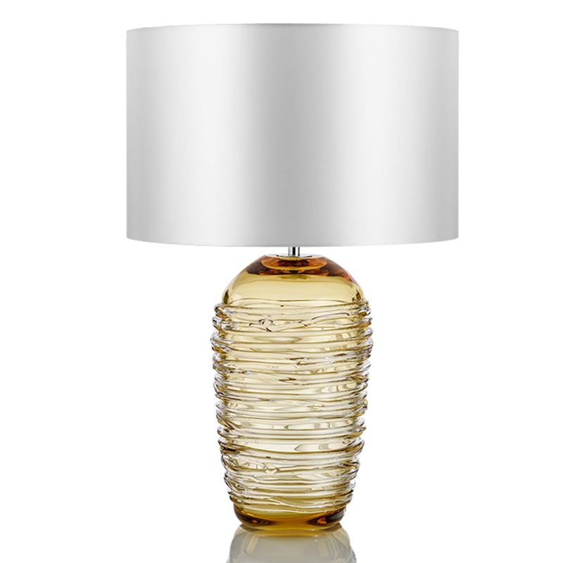 Настольная лампа Porta Romana GLB32 GLASS THREAD LAMP Amber Янтарь (Amber) Молочный в Воронеже | Loft Concept 