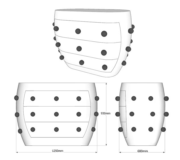 Комод Kelly Wearstler POD Commode в Воронеже