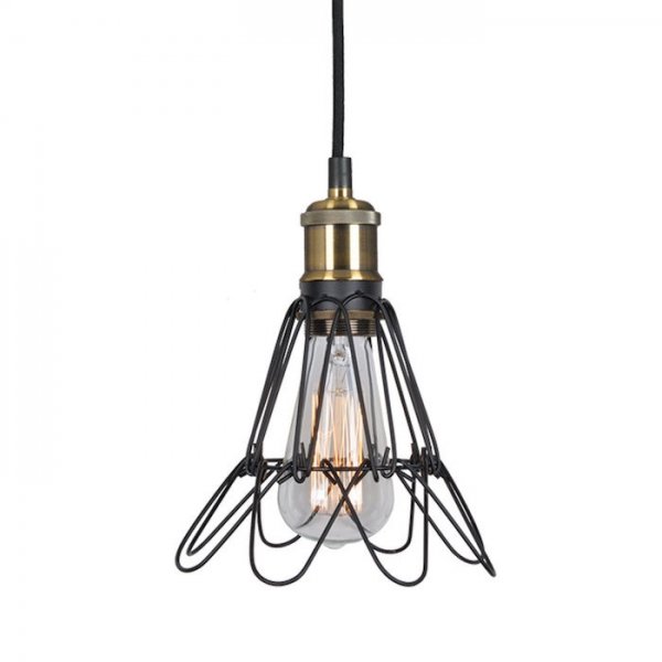 Подвесной светильник Cage Filament Pendant  в Воронеже | Loft Concept 