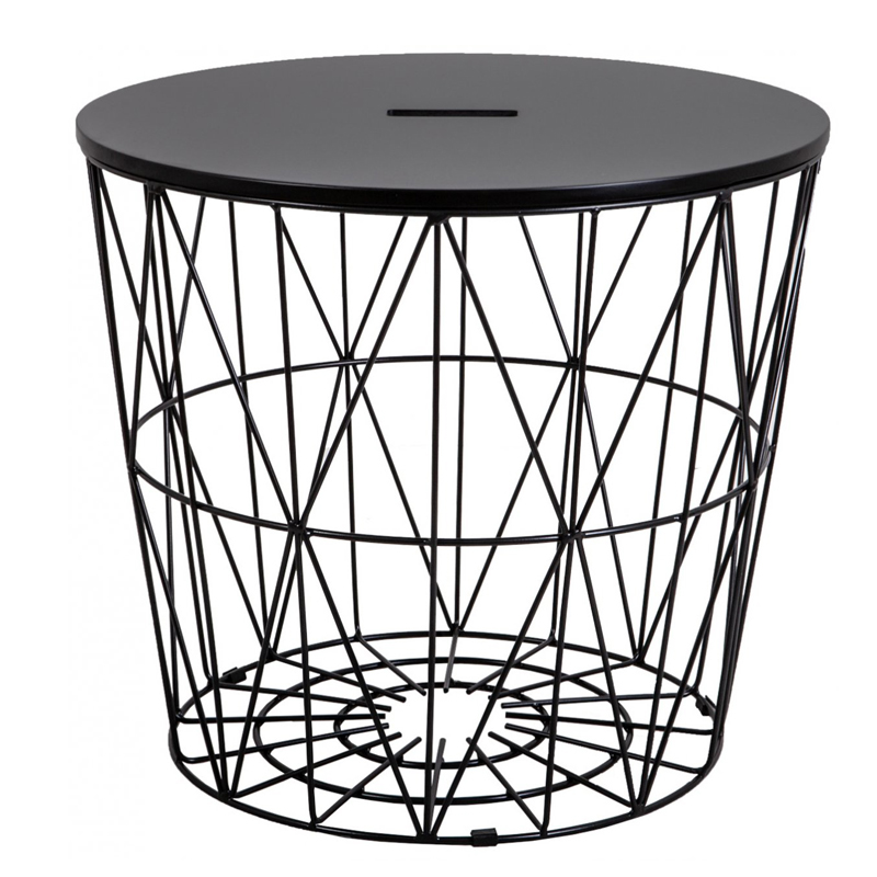 Приставной стол Cambria Side Table black Черный в Воронеже | Loft Concept 