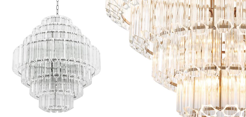 Люстра Chandelier Vittoria L Clear Люстра Chandelier Vittoria L Clear - Loft-Concept в Воронеже