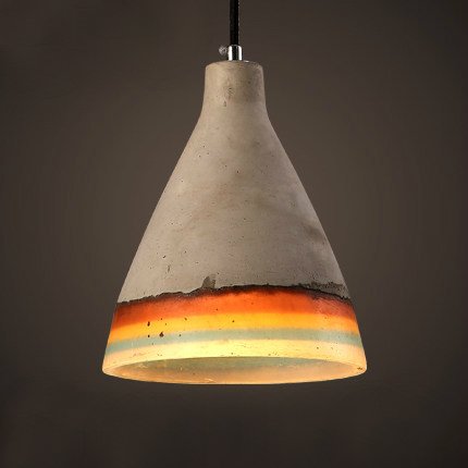 Подвесной светильник Art Concrete Pendant №1 Серый в Воронеже | Loft Concept 