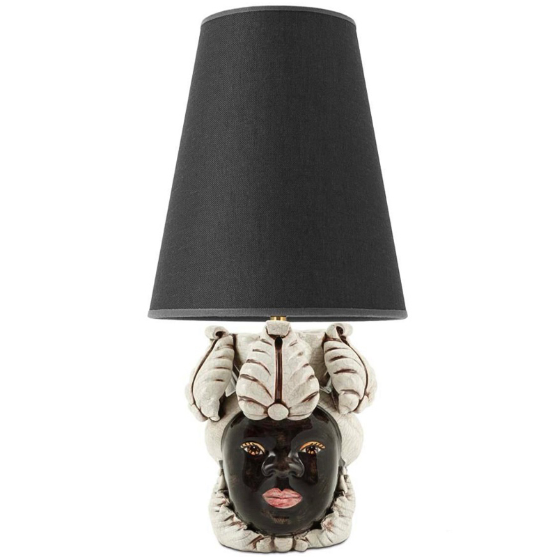 Настольная лампа Table Lamp Moro Lady Small New Dark Brown Black Черный Бежевый Настольная лампа Table Lamp Moro Lady Small New Dark Brown Black Черный Бежевый в Воронеже | Loft Concept