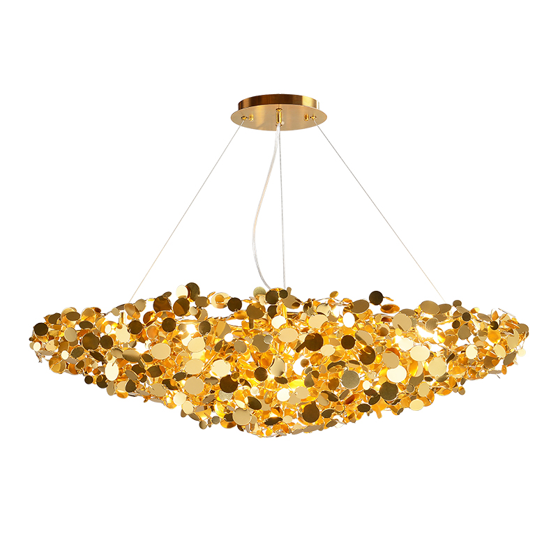 Люстра Godfreet Gold Chandelier Золотой в Воронеже | Loft Concept 