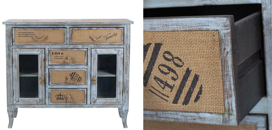 Комод в стиле прованс Beige-Blue Provence Комод в стиле прованс Beige-Blue Provence - Loft-Concept в Воронеже