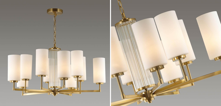 Люстра Pillars на 10 ламп - Loft-Concept в Воронеже