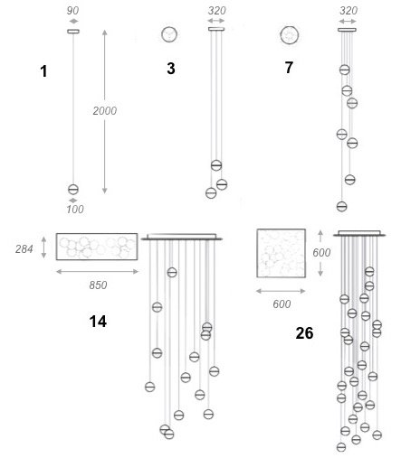 Bocci Led Crystal Glass Ball 1 в Воронеже