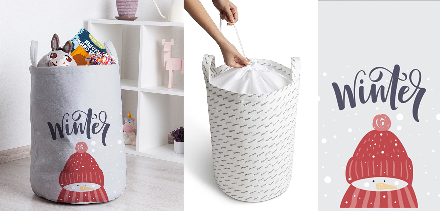 Корзина Cozy Winter Basket - фото