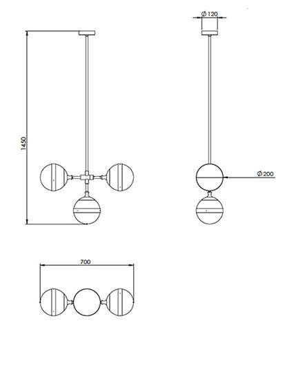 Люстра Peggy Futura lamp III Hangar Design в Воронеже