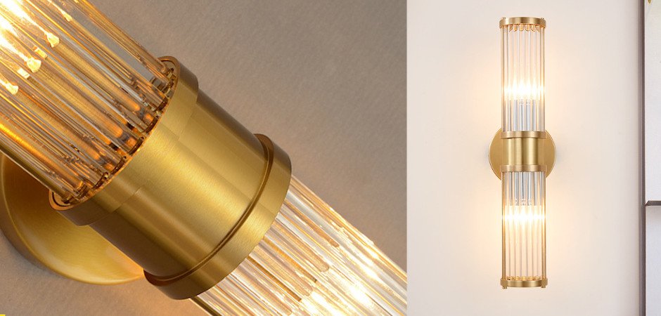 Ralph Lauren Бра Allen Double Light Brass Ralph Lauren Бра Allen Double Light Brass - Loft-Concept в Воронеже