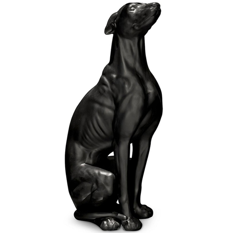 Статуэтка Abhika Greyhound Bisc. Black Черный Статуэтка Abhika Greyhound Bisc. Black Черный в Воронеже | Loft Concept