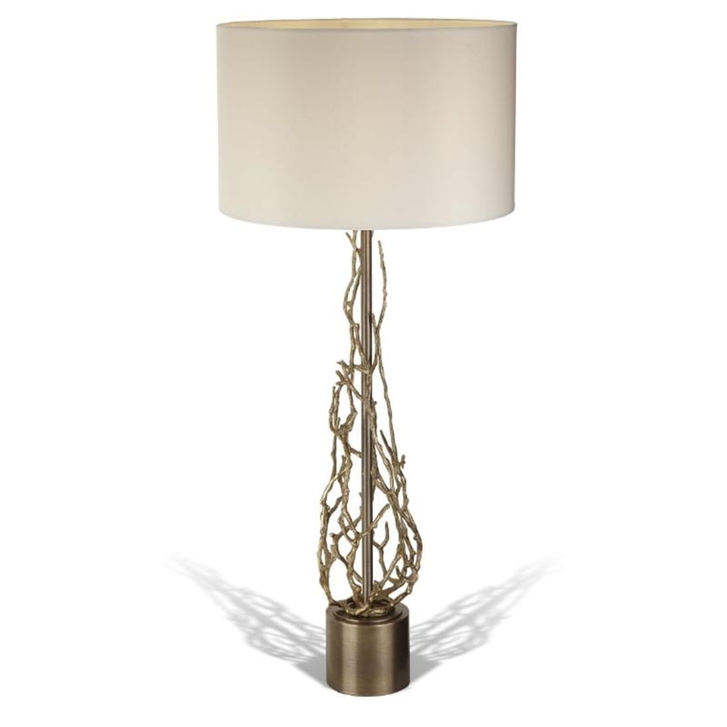 Настольная лампа Frances Table Lamp Латунь в Воронеже | Loft Concept 