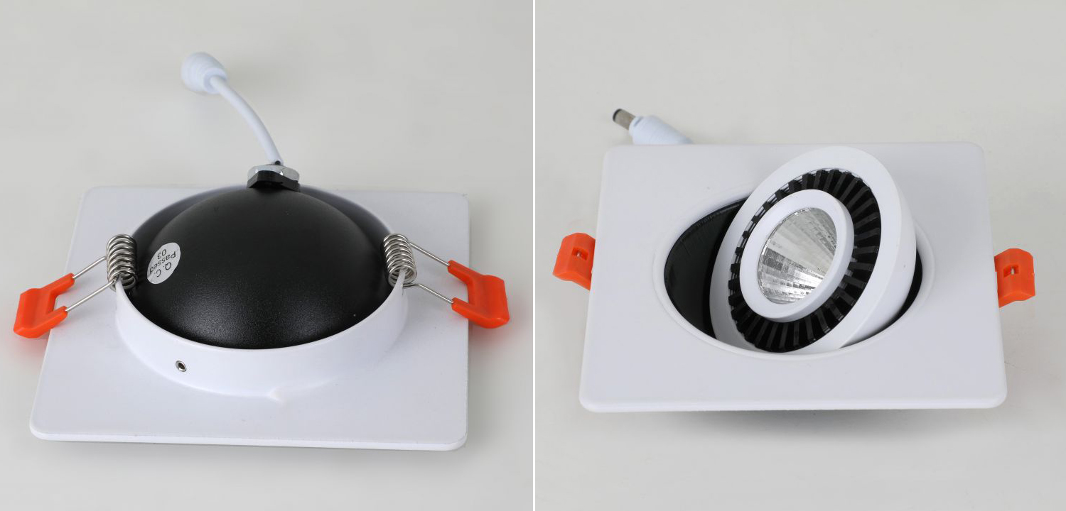 Встраиваемый спот Lance white - фото