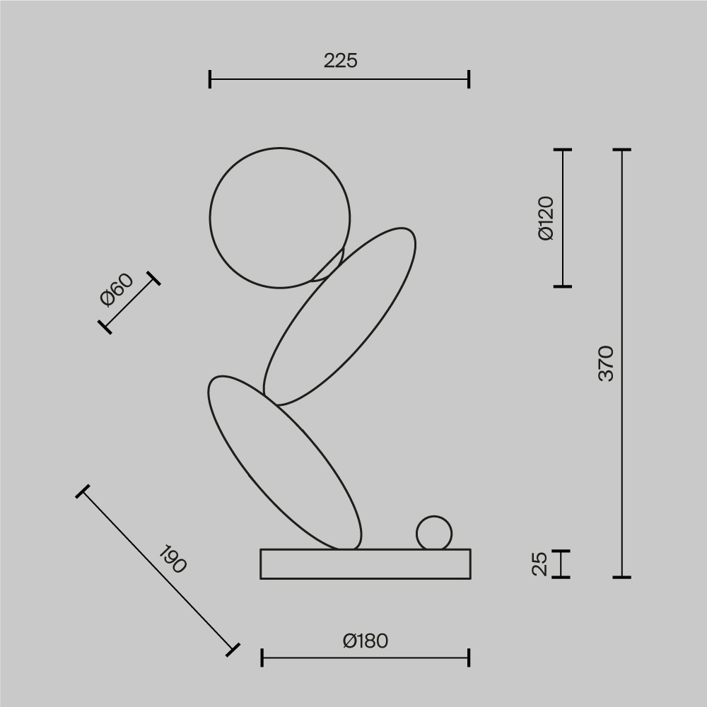 Настольный светильник Resonance 3000К 6Вт в Воронеже
