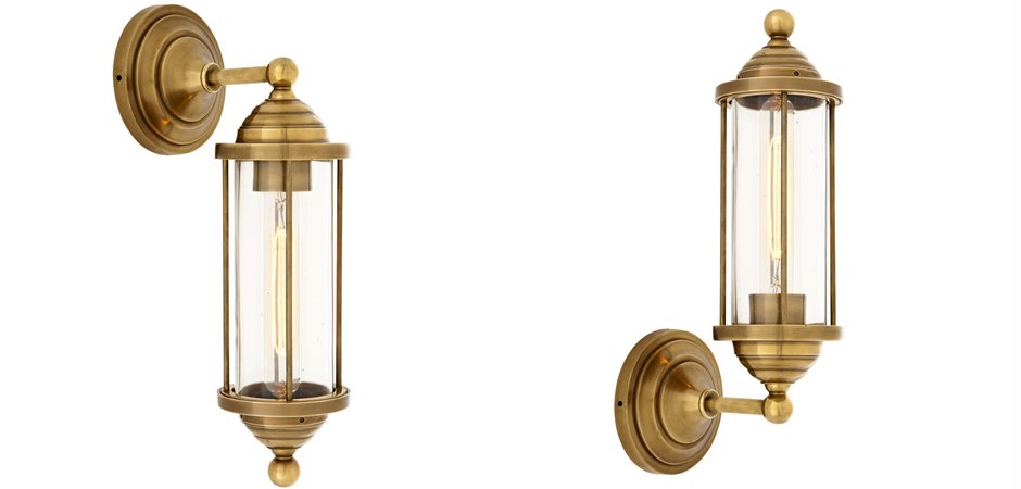 Бра Eichholtz Wall Lamp Clayton Brass Бра Eichholtz Wall Lamp Clayton Brass - Loft-Concept в Воронеже