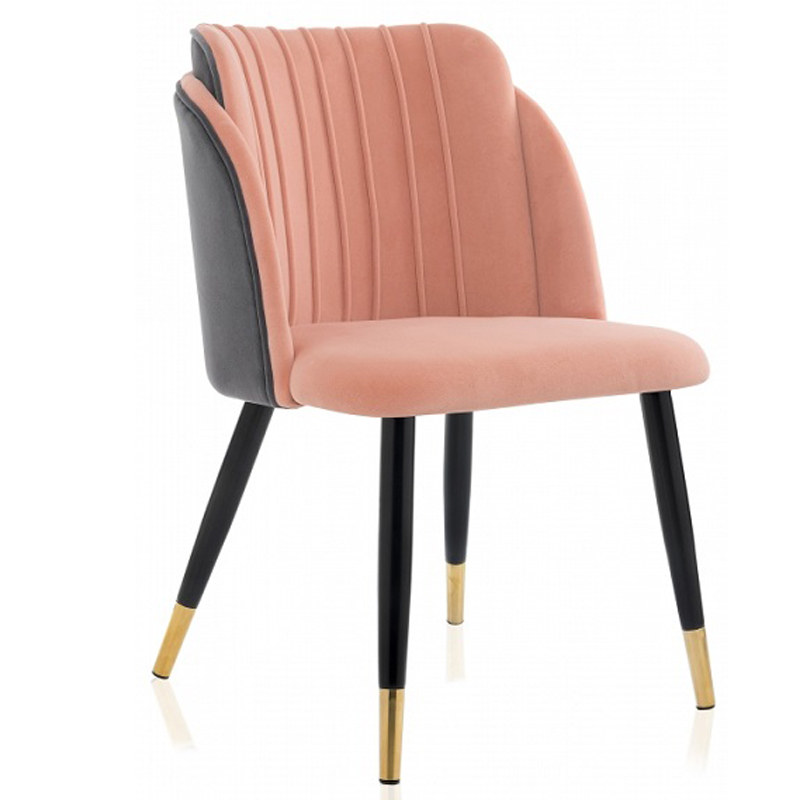 Стул Alester Chair pink Розовый (Rose) Серый (Gray) в Воронеже | Loft Concept 