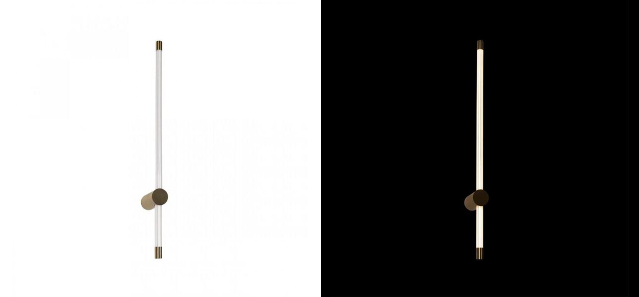 Бра светодиодное Trumpet Tube Gold 83 см - фото №1