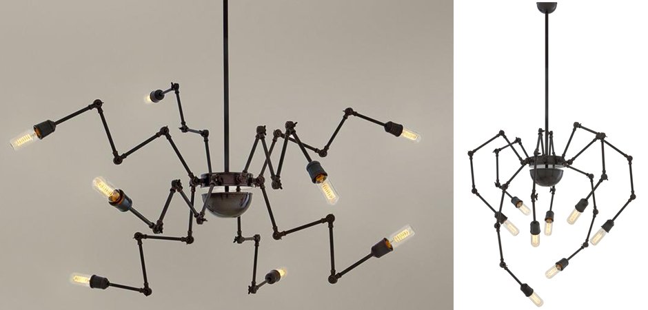 Люстра Eichholtz Ceiling Lamp Spider - Loft-Concept в Воронеже