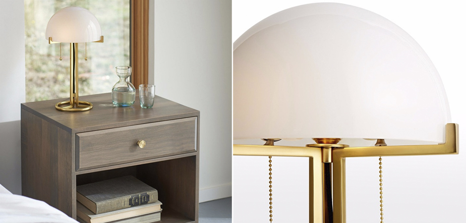 Настольная лампа White Dome Table Lamp Настольная лампа White Dome Table Lamp - Loft-Concept в Воронеже