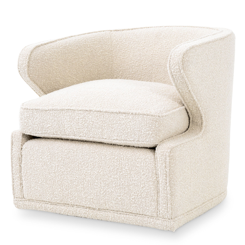 Кресло Eichholtz Chair Dorset Boucle cream Кремовый в Воронеже | Loft Concept 