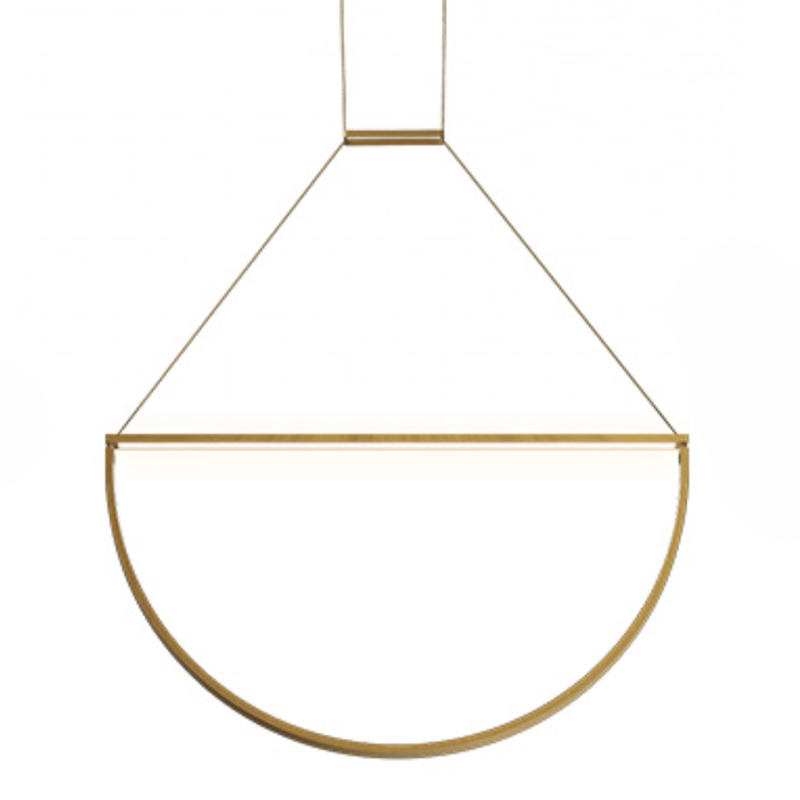 Подвесной светильник Solana Hanging lamp Золотой в Воронеже | Loft Concept 