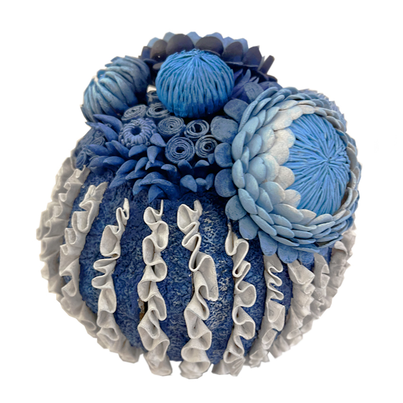 Статуэтка тропический фрукт Pandora Tropical Fruit Blue and White Синий Белый Статуэтка тропический фрукт Pandora Tropical Fruit Blue and White Синий Белый в Воронеже | Loft Concept