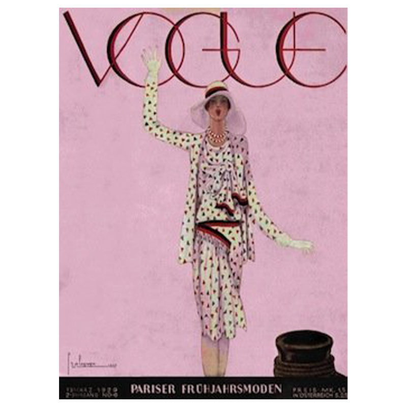 Постер Vogue Cover 1929 March  в Воронеже | Loft Concept 