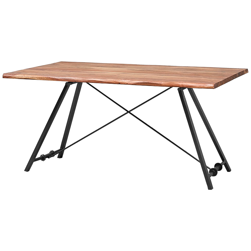 Рабочий стол Corey Loft Desk Коричневый Черный Рабочий стол Corey Loft Desk Коричневый Черный в Воронеже | Loft Concept