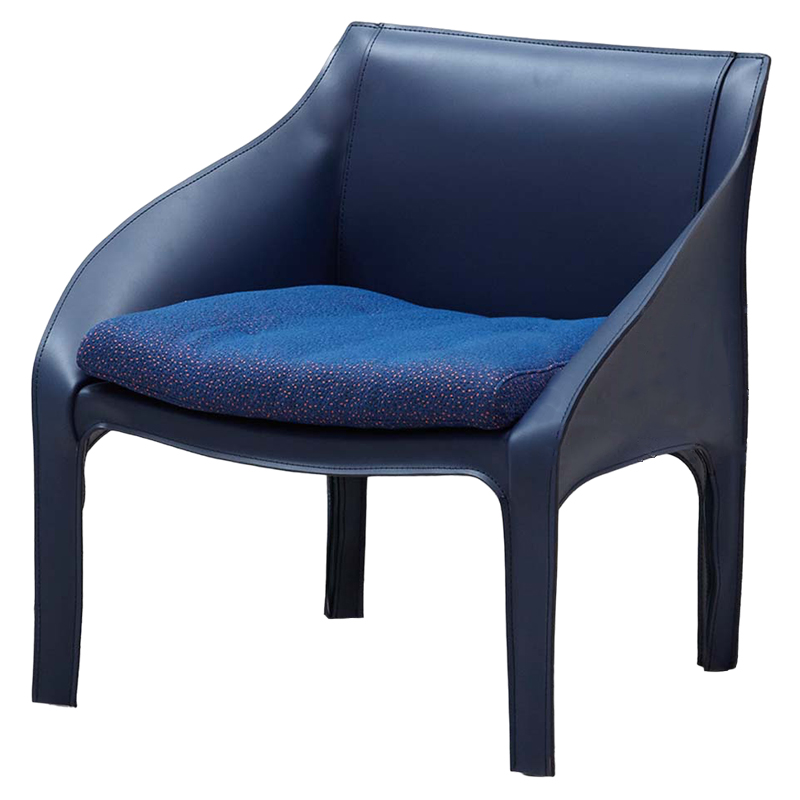 Дизайнерское Кресло Aileen Armchair Blue Синий в Воронеже | Loft Concept 