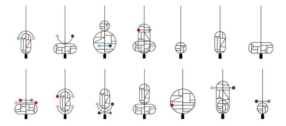 Подвесной Светильник Lines & Dots Home Adventures LD08 - фото №2