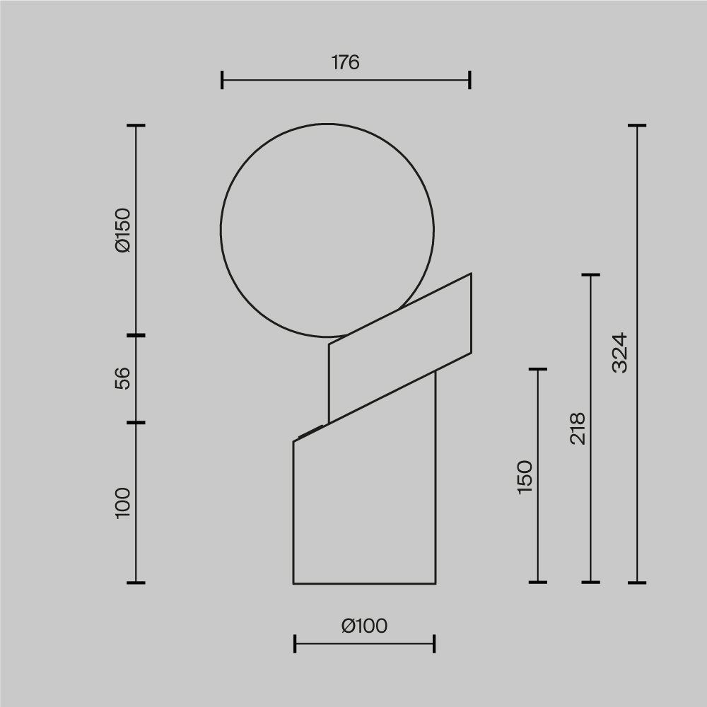 Настольный светильник Divario 3000К 3Вт в Воронеже