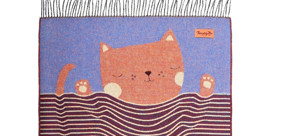 Плед CAT 1 Marzotto - Loft-Concept в Воронеже