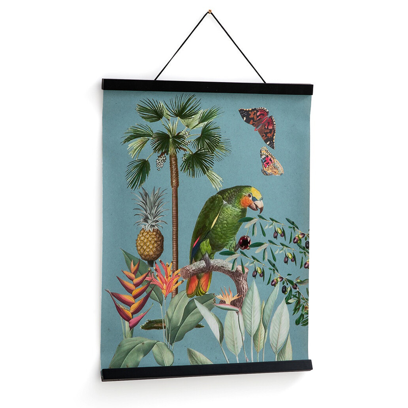 Постер Poster of Plants & Birds попугай Мульти в Воронеже | Loft Concept 