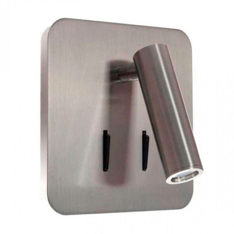 Бра Chelsom WALL LED DOCK Silver Square Серебряный Бра Chelsom WALL LED DOCK Silver Square Серебряный в Воронеже | Loft Concept