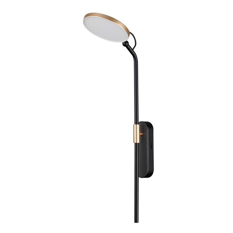 Бра Maxine Light Wall lamp Lantern Black Gold Черный Белый Золотой в Воронеже | Loft Concept 