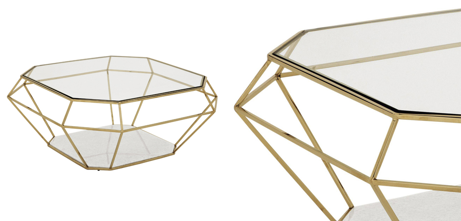 Кофейный стол Eichholtz Coffee Table Asscher Кофейный стол Eichholtz Coffee Table Asscher - Loft-Concept в Воронеже