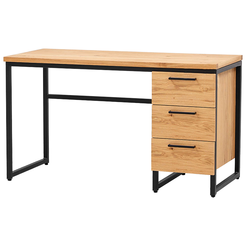 Рабочий стол Curtis Loft Desk Древесина Черный Рабочий стол Curtis Loft Desk Древесина Черный в Воронеже | Loft Concept