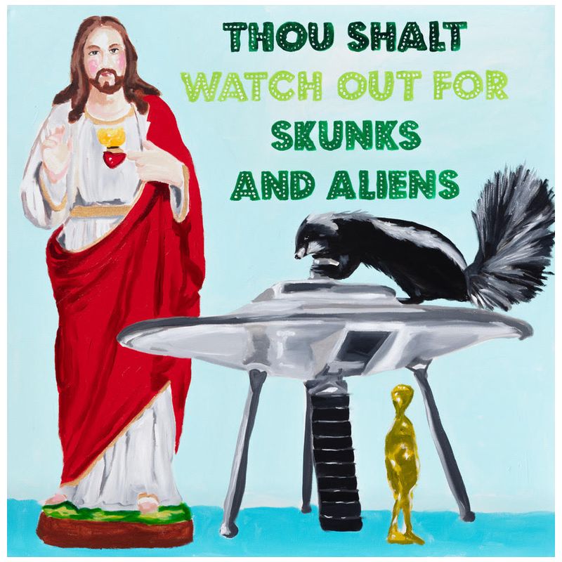 Картина Thou Shalt Watch Out for Skunks and Aliens Мульти в Воронеже | Loft Concept 