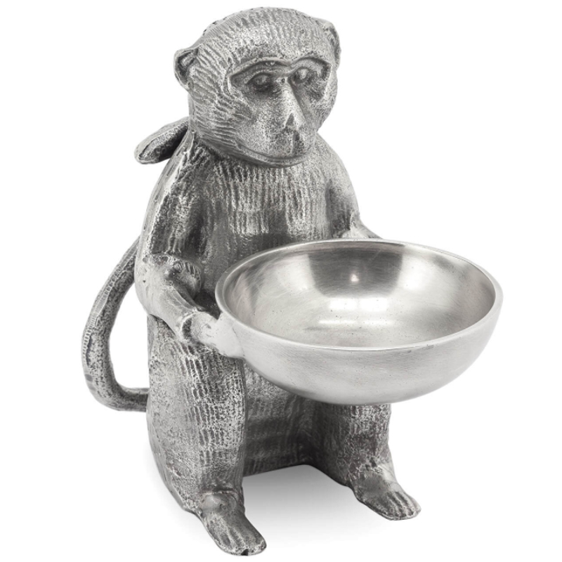 Подсвечник CANDLEHOLDER MONKEY ALLU Silver Серебряный в Воронеже | Loft Concept 